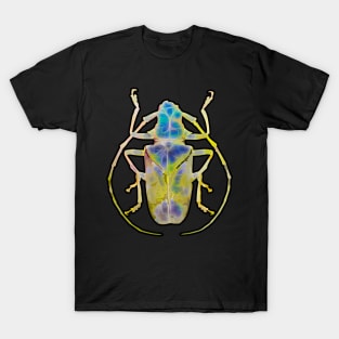 Green Jade Gemstone Beetle T-Shirt